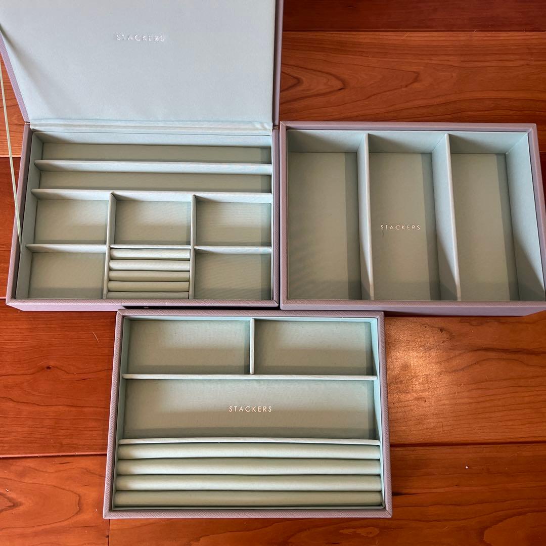 STACKERSアクセサリーケース スタッカーズロンドン 小物入れ ３段 収納