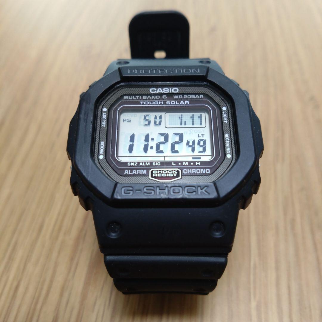 CASIO G-SHOCK 電波タフソーラー GW-5000U-1JF 本体のみ