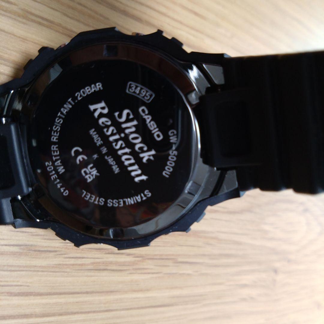 CASIO G-SHOCK 電波タフソーラー GW-5000U-1JF 本体のみ