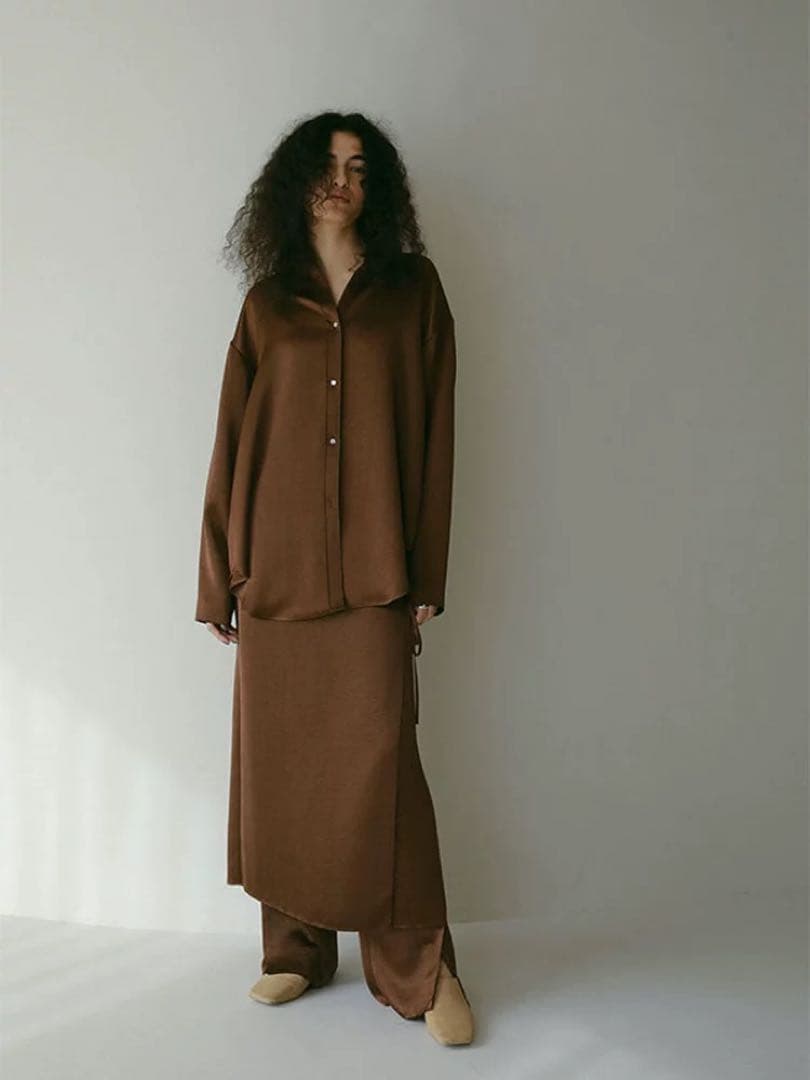 ETRE TOKYO エトレトウキョウ インヒールレザーミュール