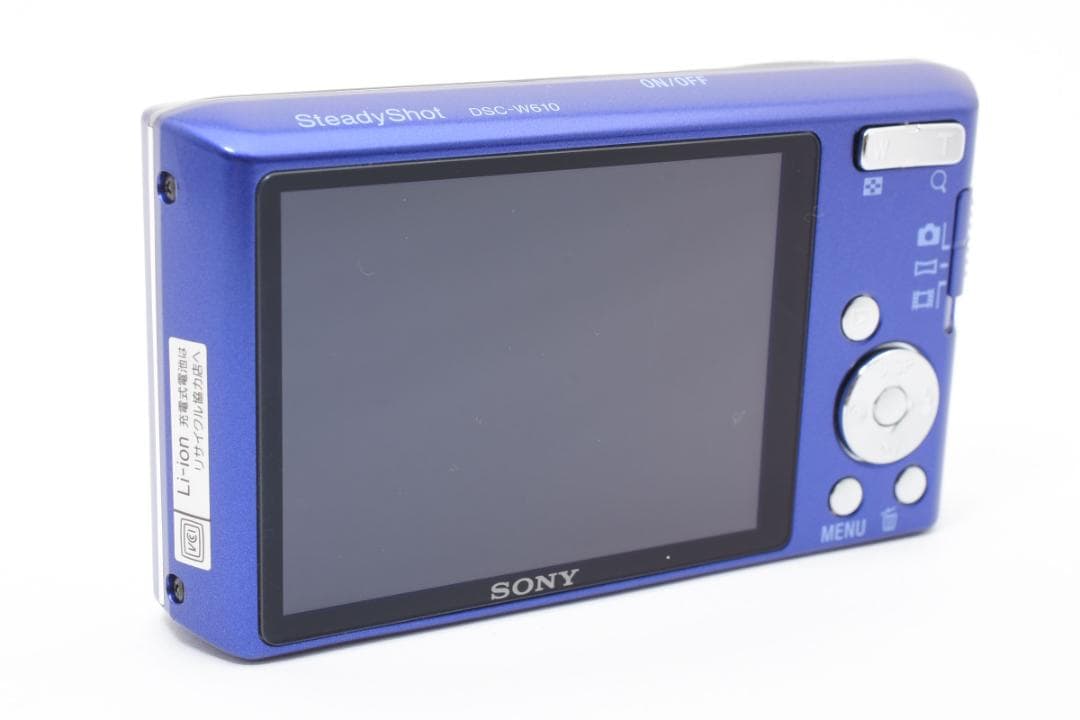 【美品】SONY Cyber-shot DSC-W610 ブルー　動作確認済