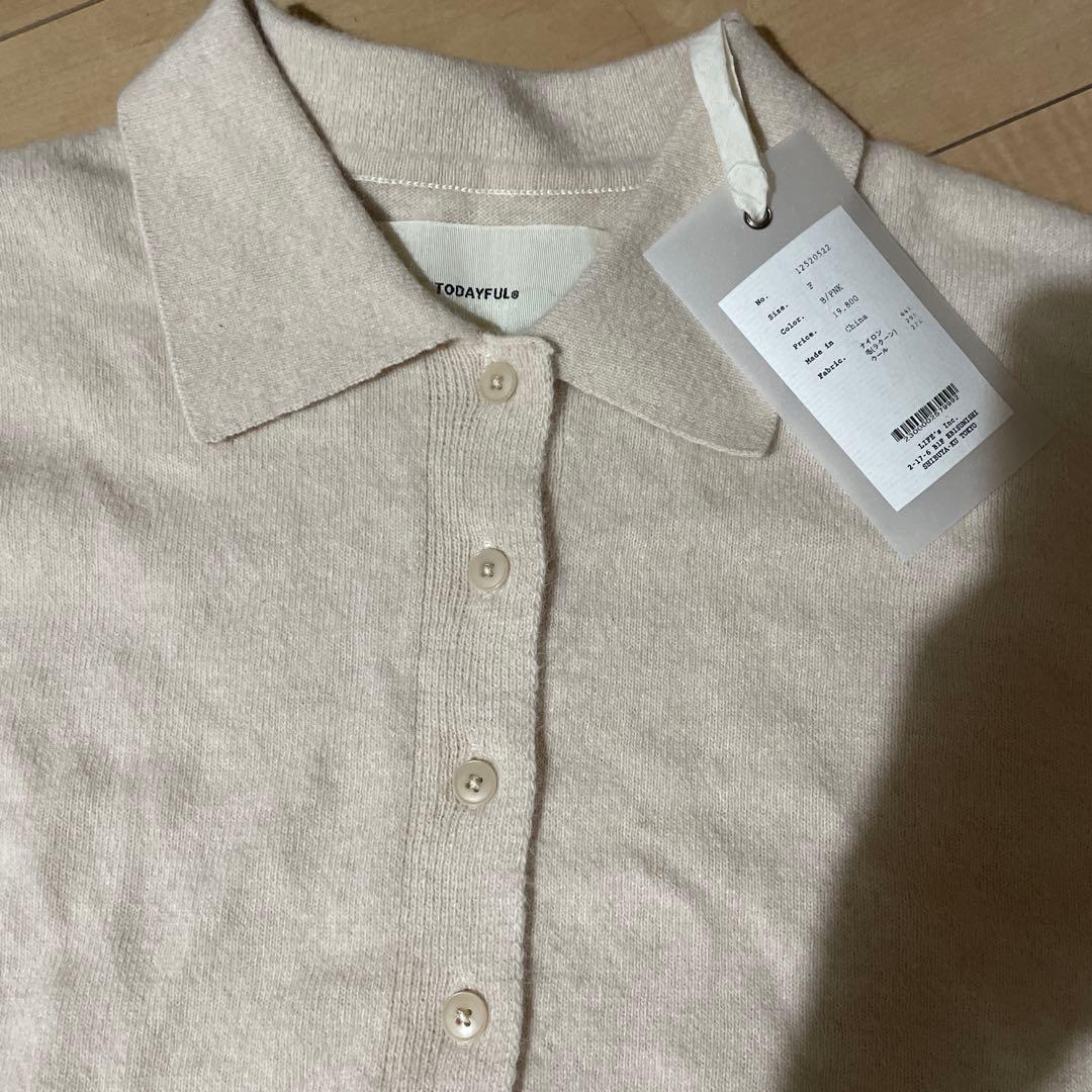 TODAYFUL トゥデイフル Raccoon Knit Cardigan