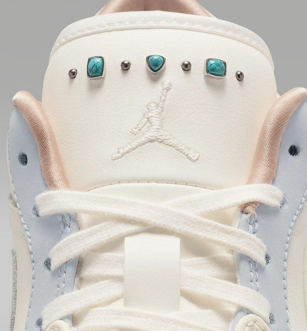 NIKE AIR JORDAN 1 LOW SE ターコイズ パール 27