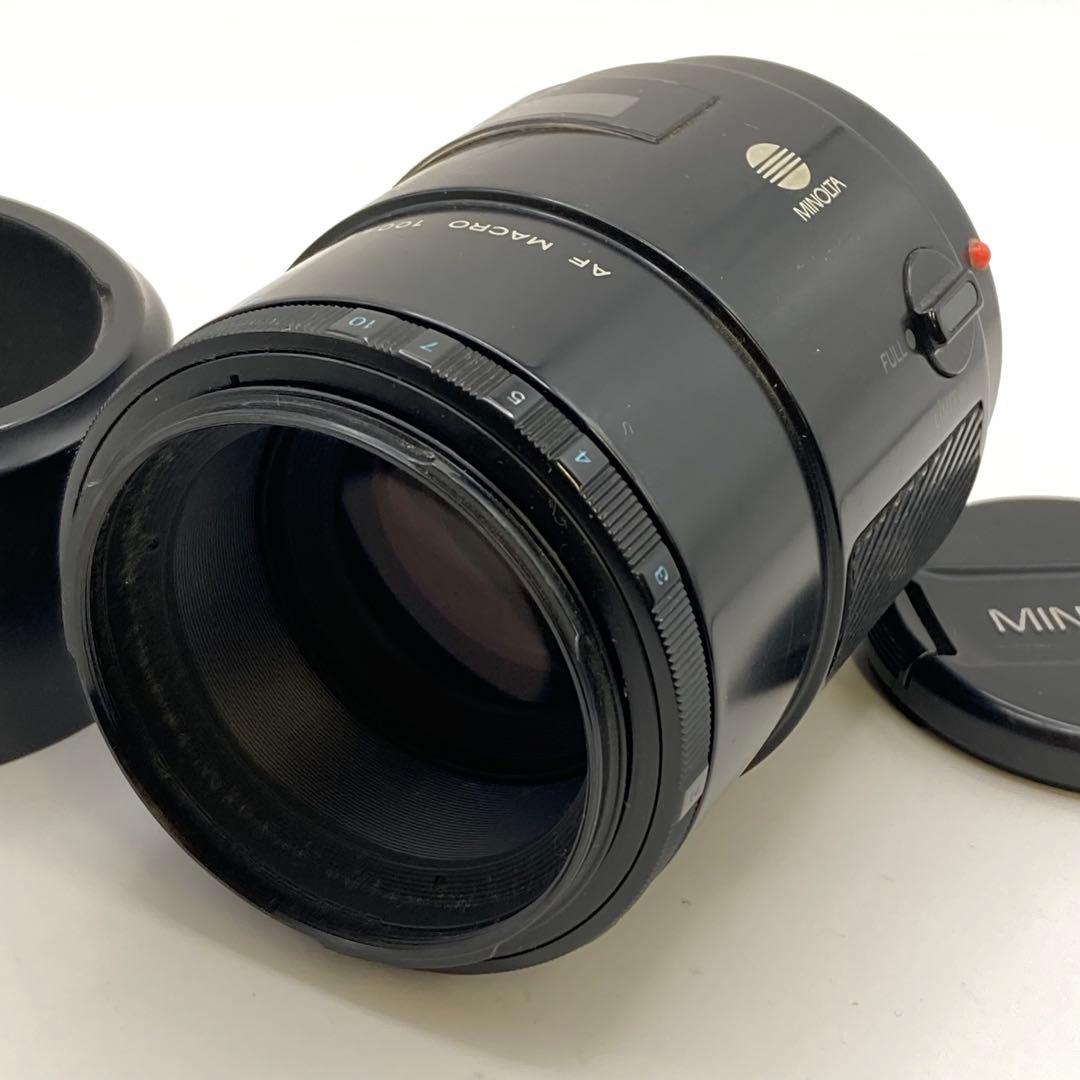 MINOLTA AF MACRO 100mm f2.8 φ55mm