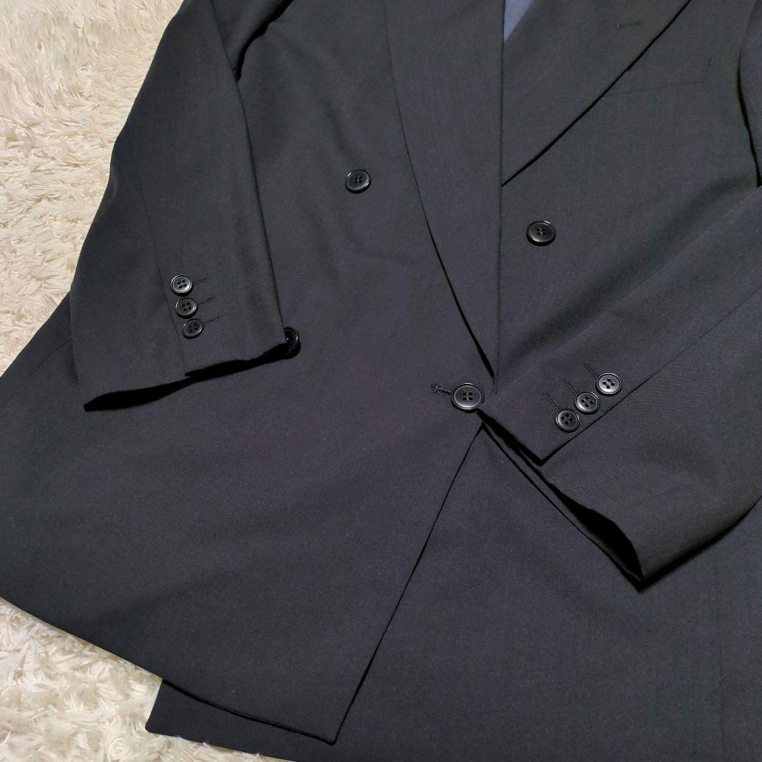 美品！エンポリオアルマーニ　ダブルスーツセットアップ　L　ワイドシルエット