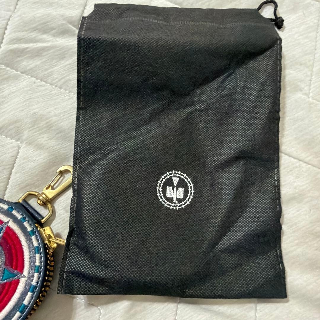 blackmeans ブラックミーンズ サークルポーチ 袋付き