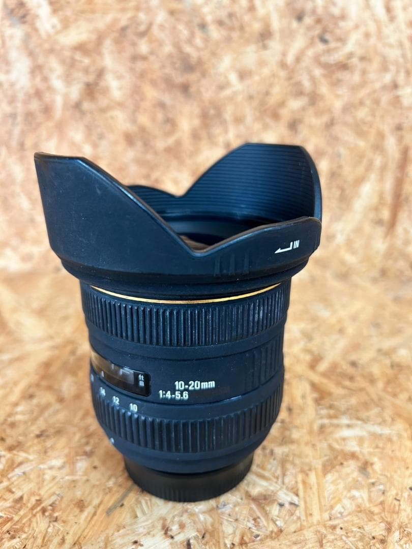 SIGUMA　一眼　広角レンズ　10-20mm F4-5.6 EX DC HSM
