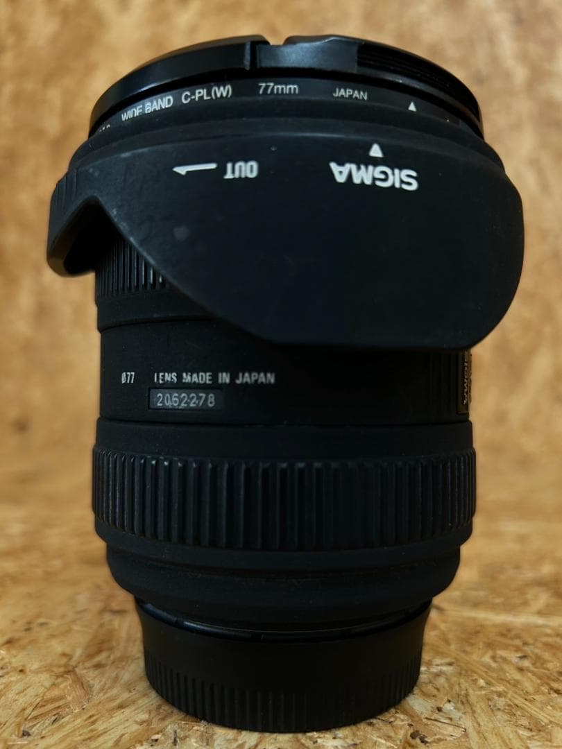 SIGUMA　一眼　広角レンズ　10-20mm F4-5.6 EX DC HSM