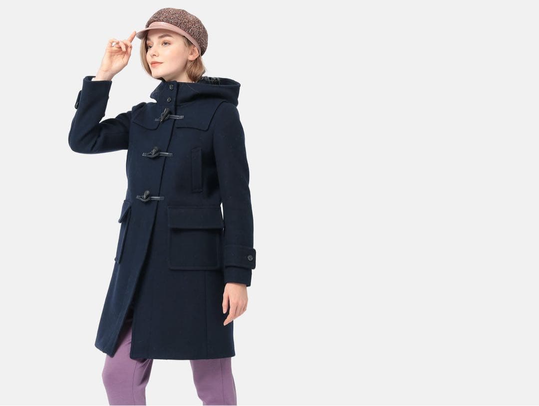 新品Aquascutum アクアスキュータム ダッフルコート