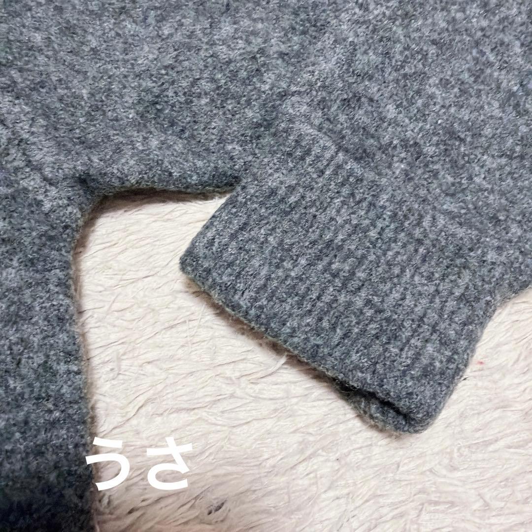 トップス herlipto Trois Logo Knit Hoodie