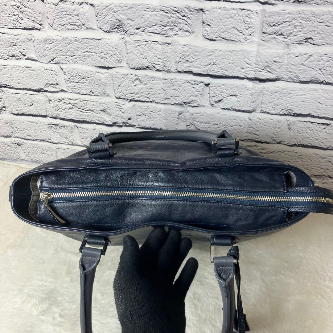 ペッレモルビダ✨メイデンボヤージュ A4 本革 レザー バイカラー トートバッグ