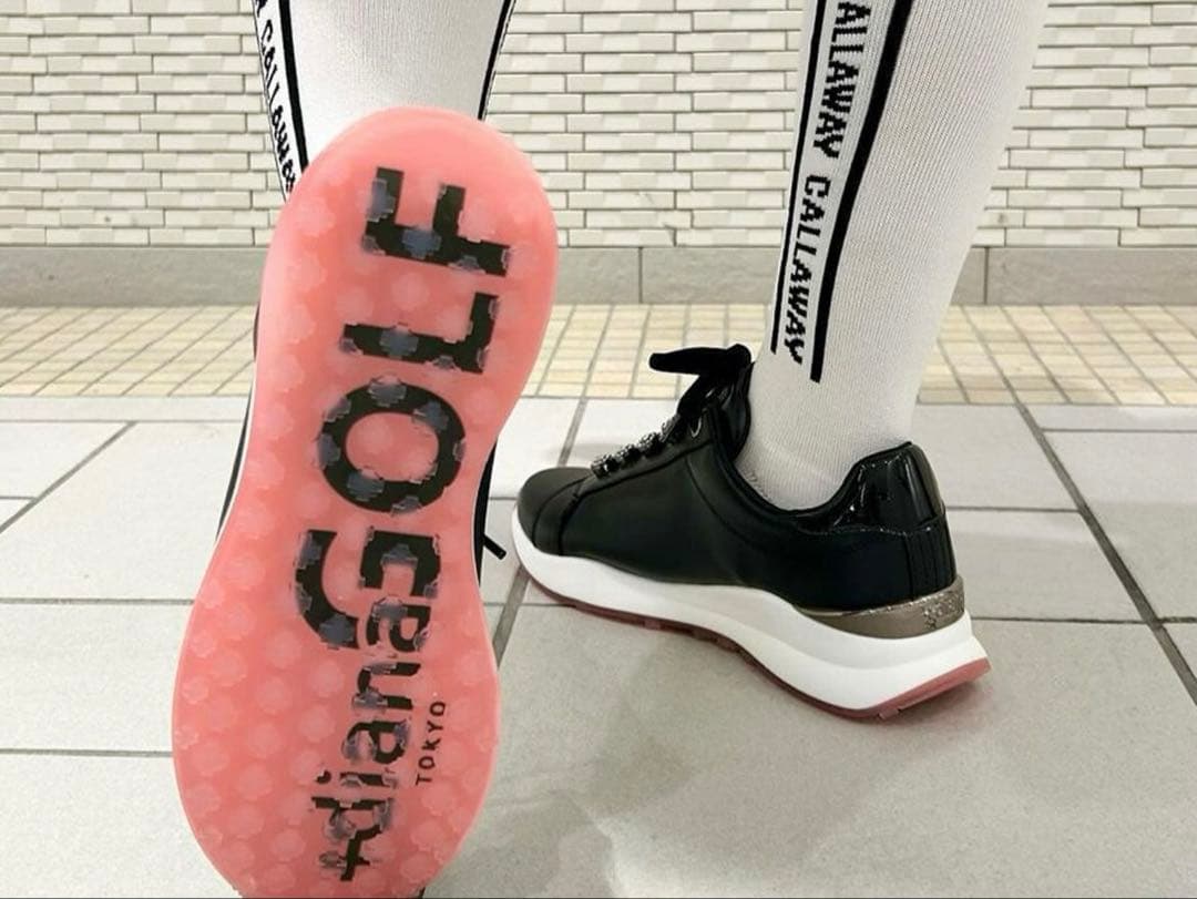 【+dianaGOLF】レースアップゴルフシューズ