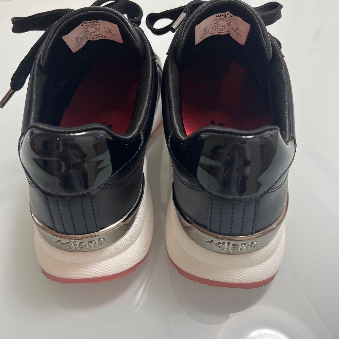 【+dianaGOLF】レースアップゴルフシューズ