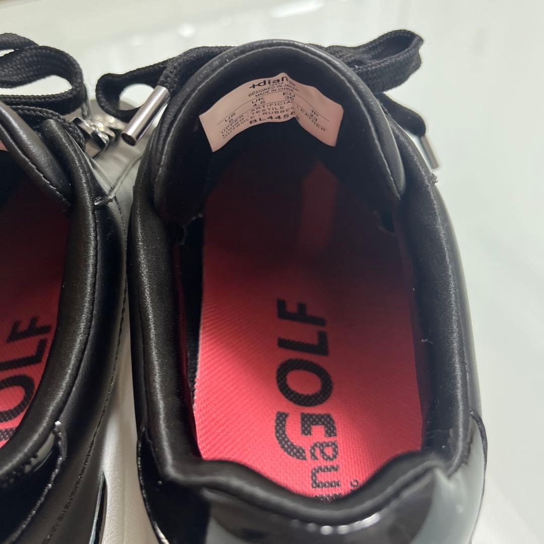 【+dianaGOLF】レースアップゴルフシューズ