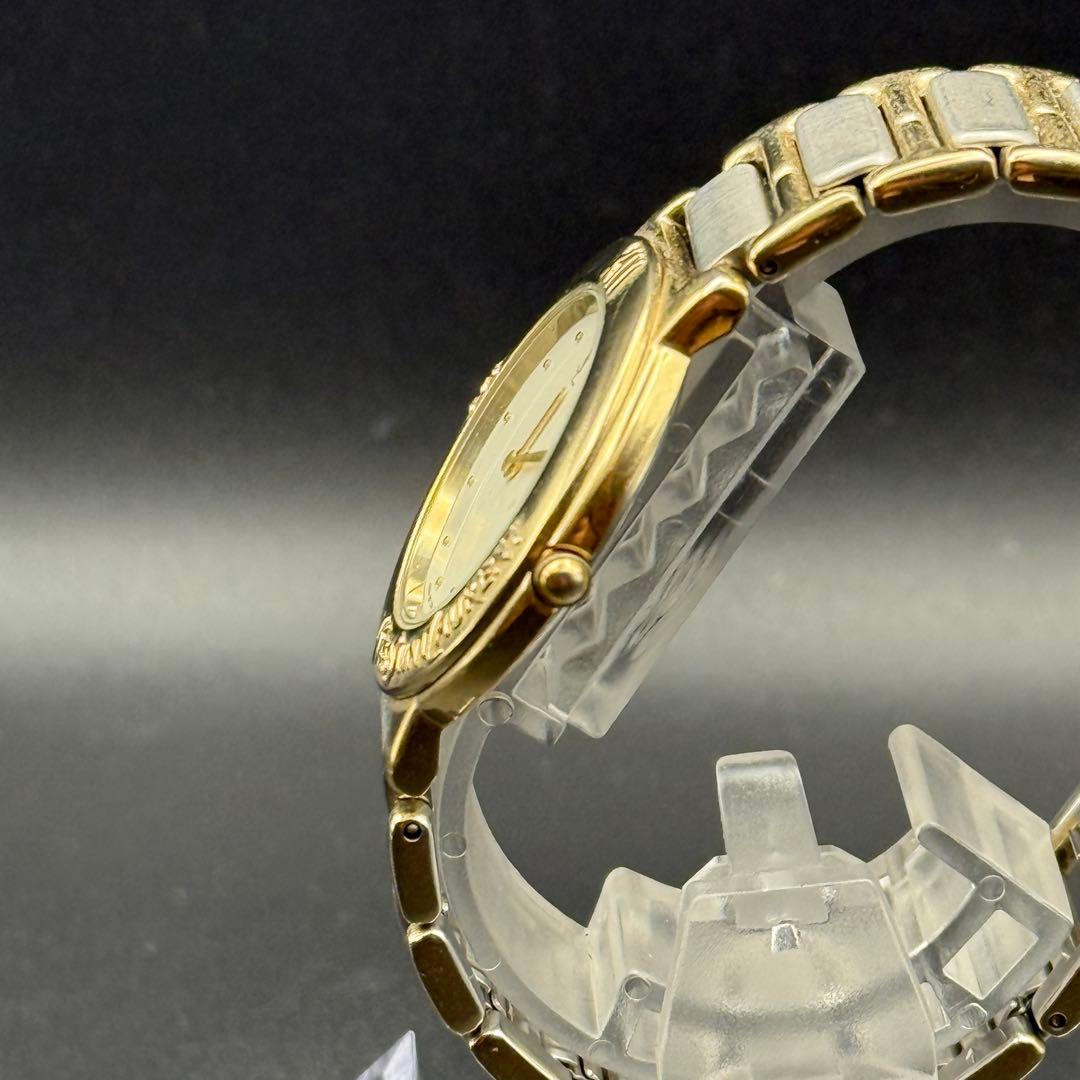 YVES SAINT LAURENT 腕時計 稼働品 ゴールド×シルバー YSL