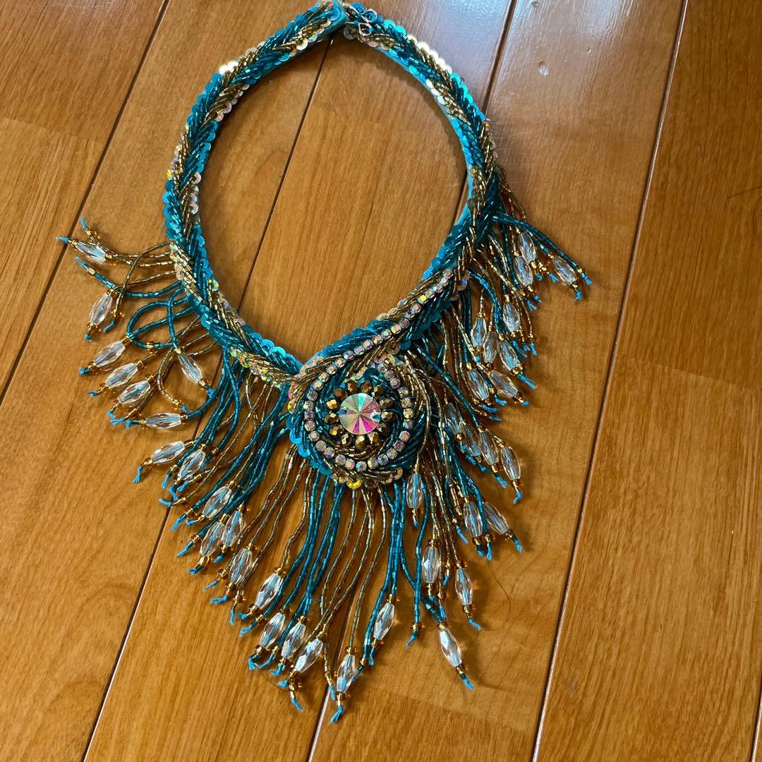 ターコイズ ベリーダンス セットアップ