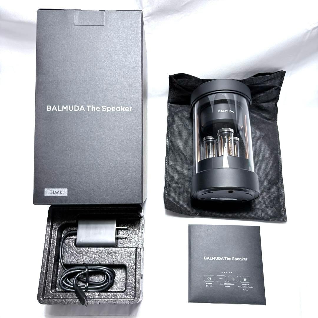 BALMUDA The Speaker ブラック 箱付き 美品
