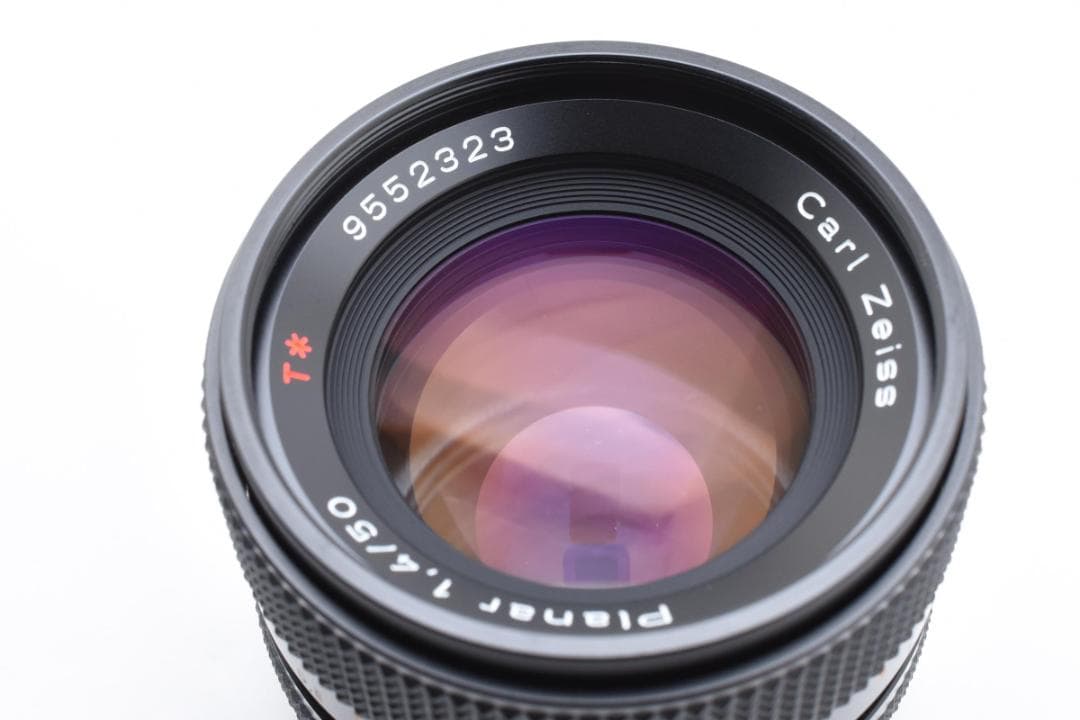 レンズ(単焦点) CONTAX Carl zeiss Planar 50mm F1.4 MMJ