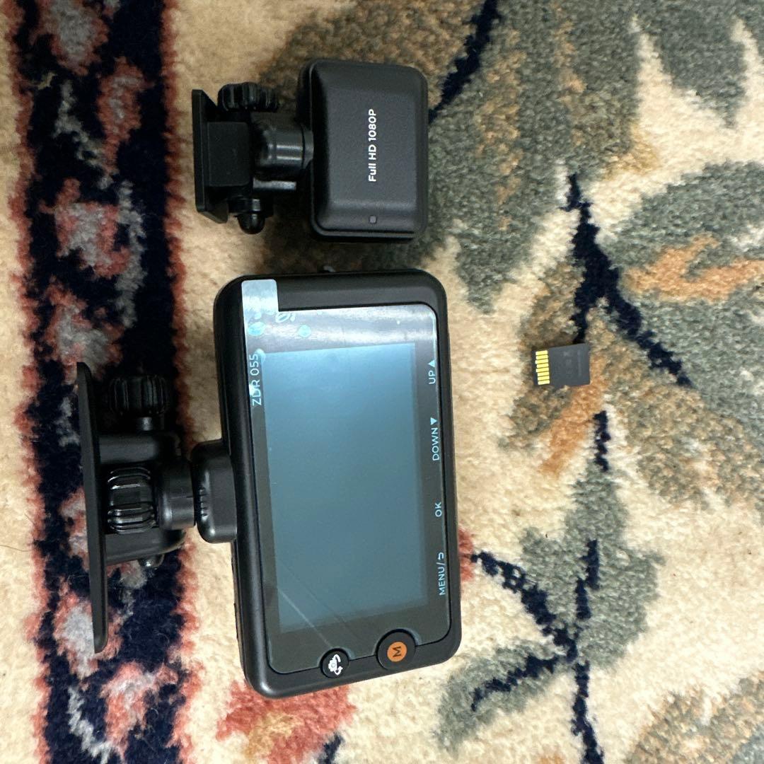 COMTEC ドライブレコーダー ZDR055、駐車場監視コード付き