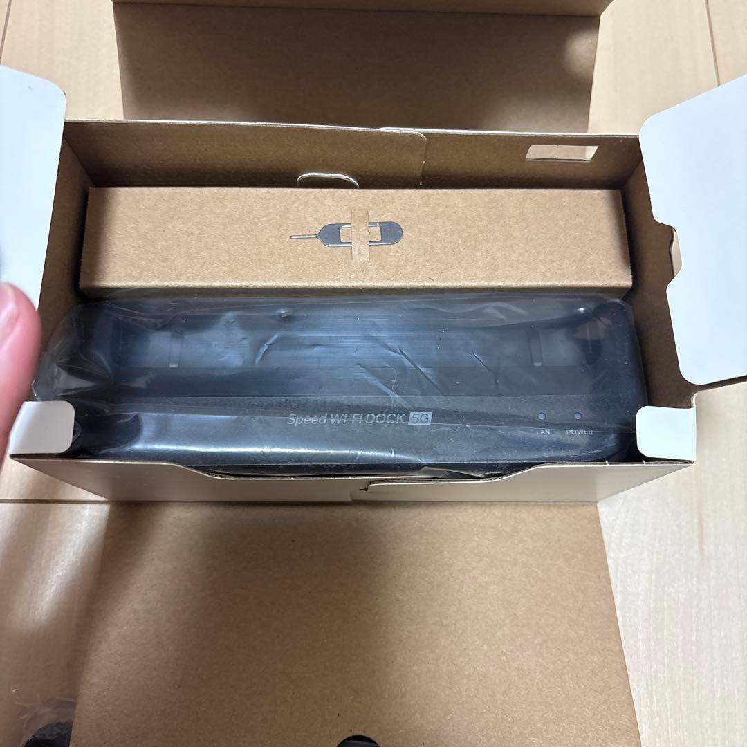 ◾️新品未使用品◾️UQ WiMAX Speed Wi-Fi DOCK 5G 01