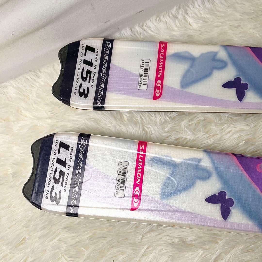 SALOMON SIAM 4 153cm レディース スキー板 ビンディング付