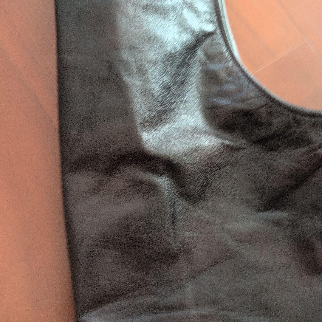 Schott ブラウン　バッファローレザー ベスト L