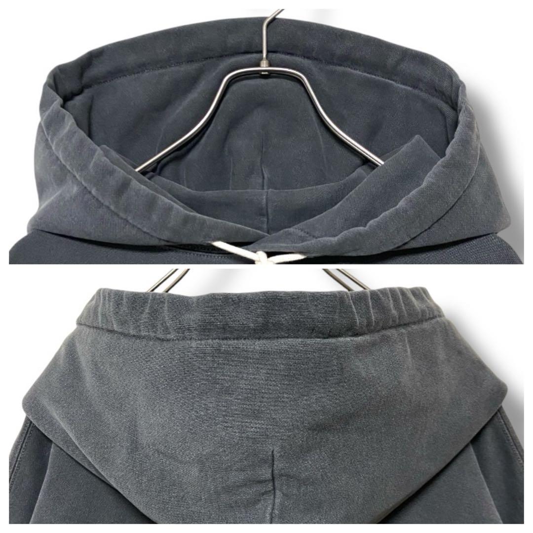 【希少XL・肉厚生地】COOTIE ピグメント ダイ パーカー 炭黒 降谷建志