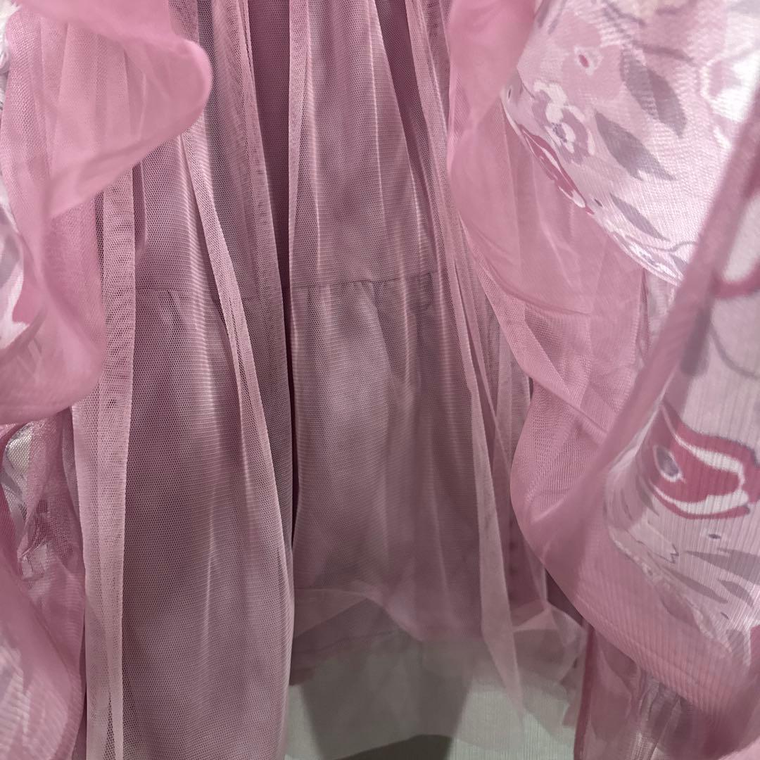 ケイトスペード　160 新品　ガールズ フローラルドッキングワンピース