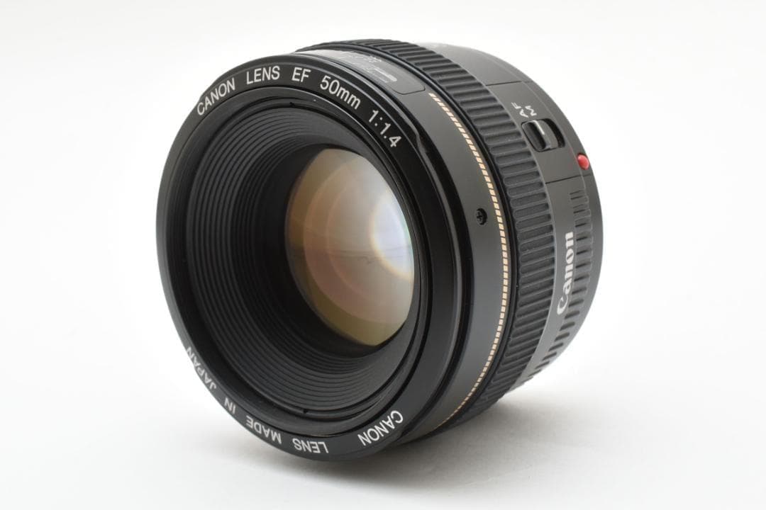 新品級 CANON EF 50mm F1.4 USM AF レンズ　M825