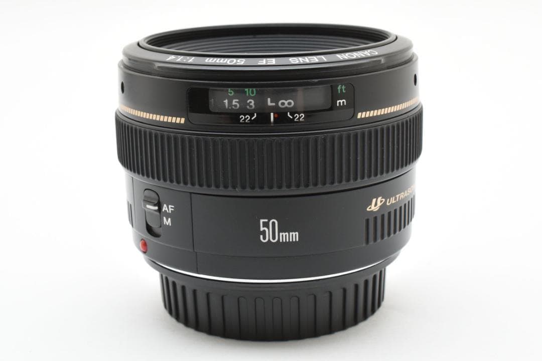 新品級 CANON EF 50mm F1.4 USM AF レンズ　M825