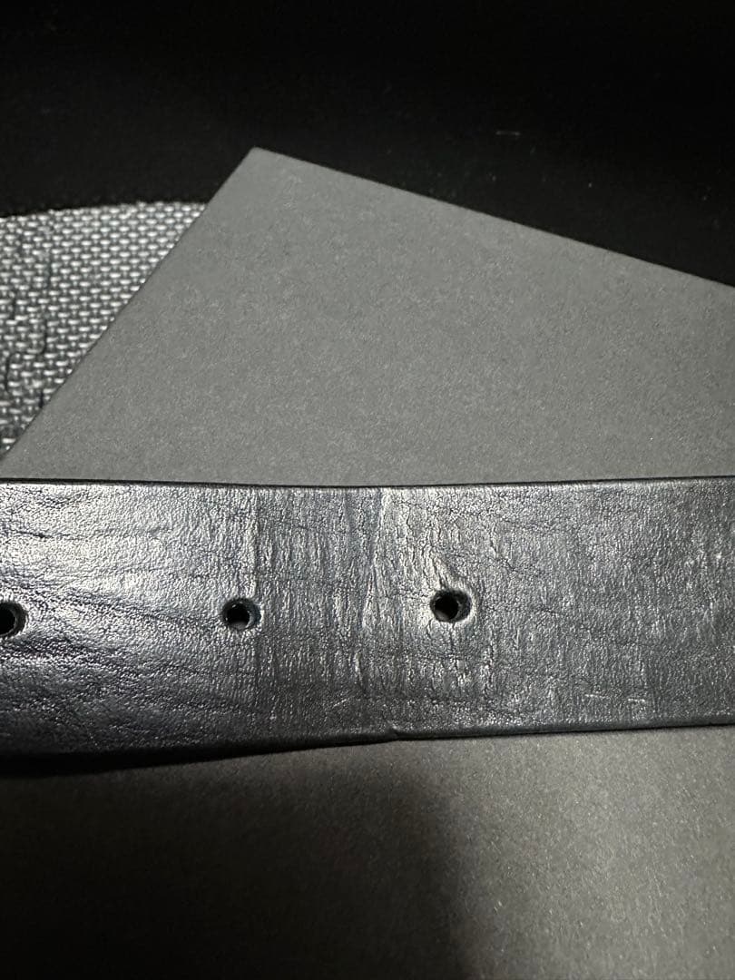 BACKLASH イタリアンダブルショルダー シワ加工　プルアップ ベルト