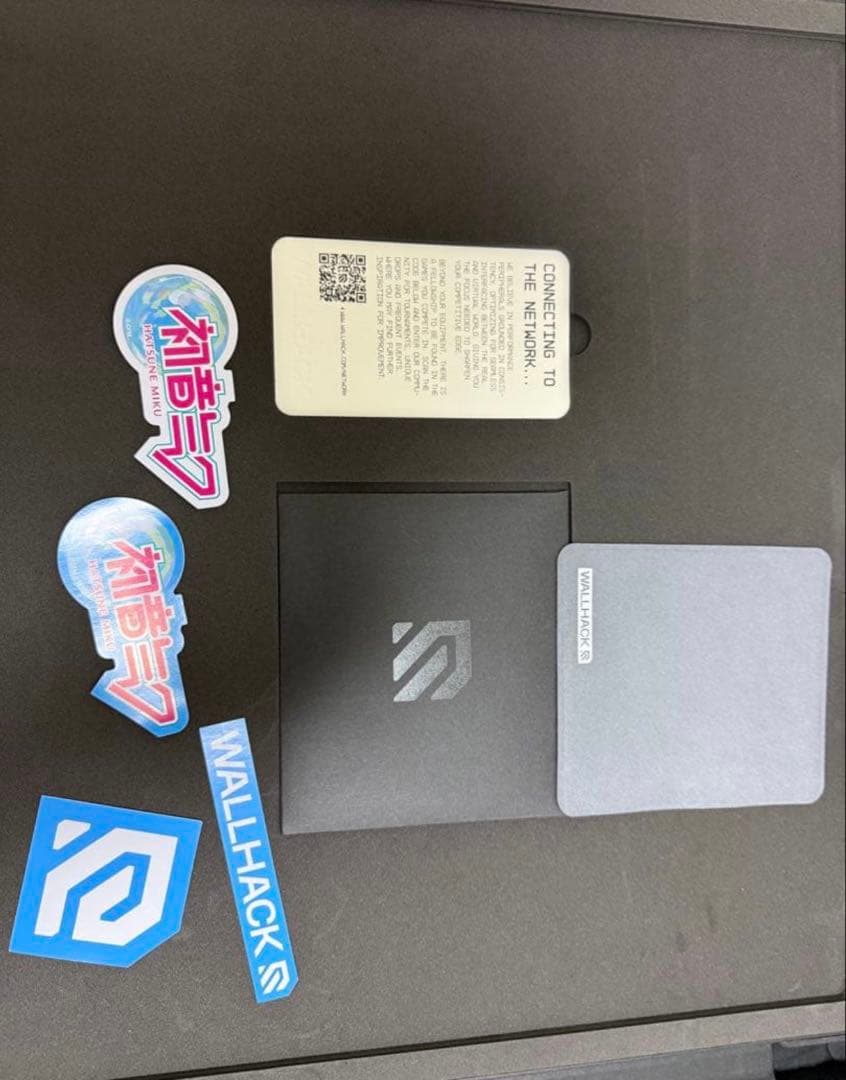 WALLHACK 初音ミク ガラスマウスパッド