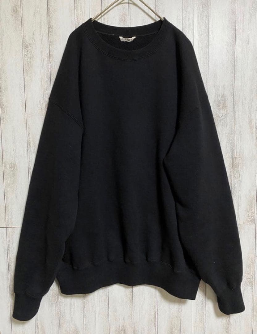 トップス AURALEE 23AW SMOOTH SOFT SWEAT P/O 4