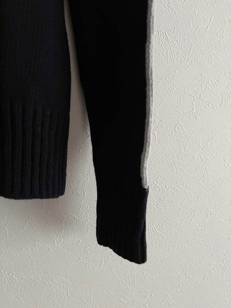 【新品未使用】 Egonlab. ラインタートルネックニット