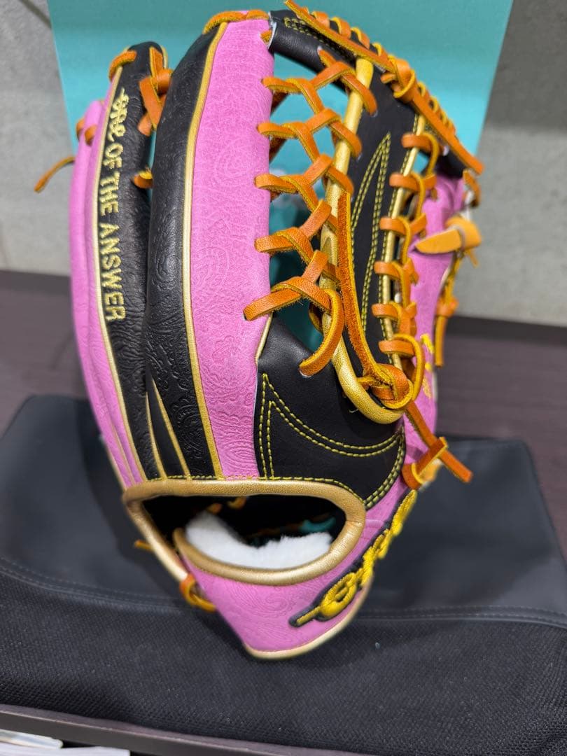 ワンオブジアンサー 硬式外野手用 ソフトバンク 柳田選手モデル 母の日限定グラブ