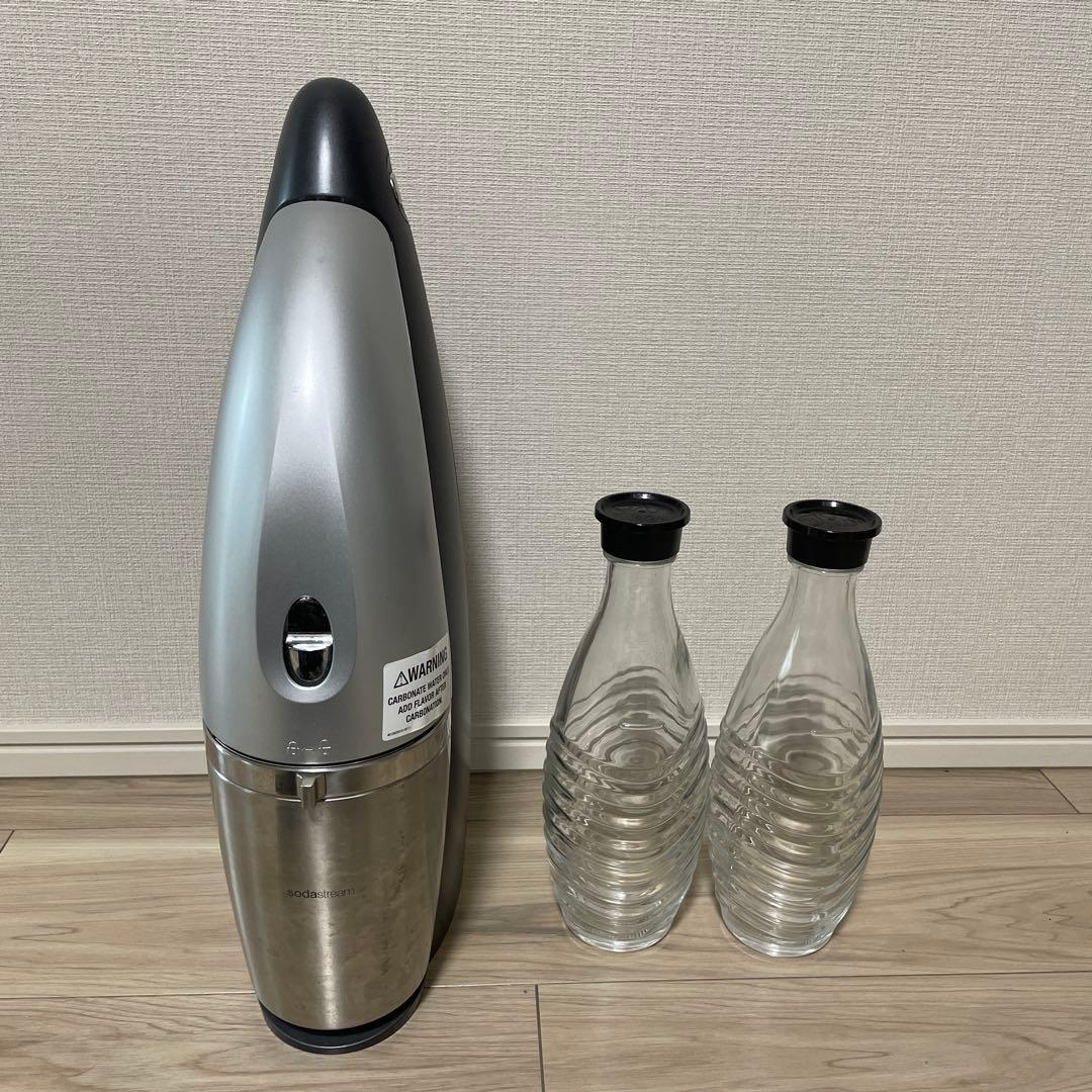 ソーダストリーム　ペンギン型炭酸水メーカー ガラスボトル2本付き