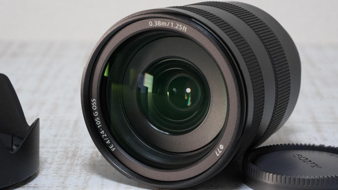 【美品】SONY FE 24-105mm F4 G OSS（元箱・付属品完備）