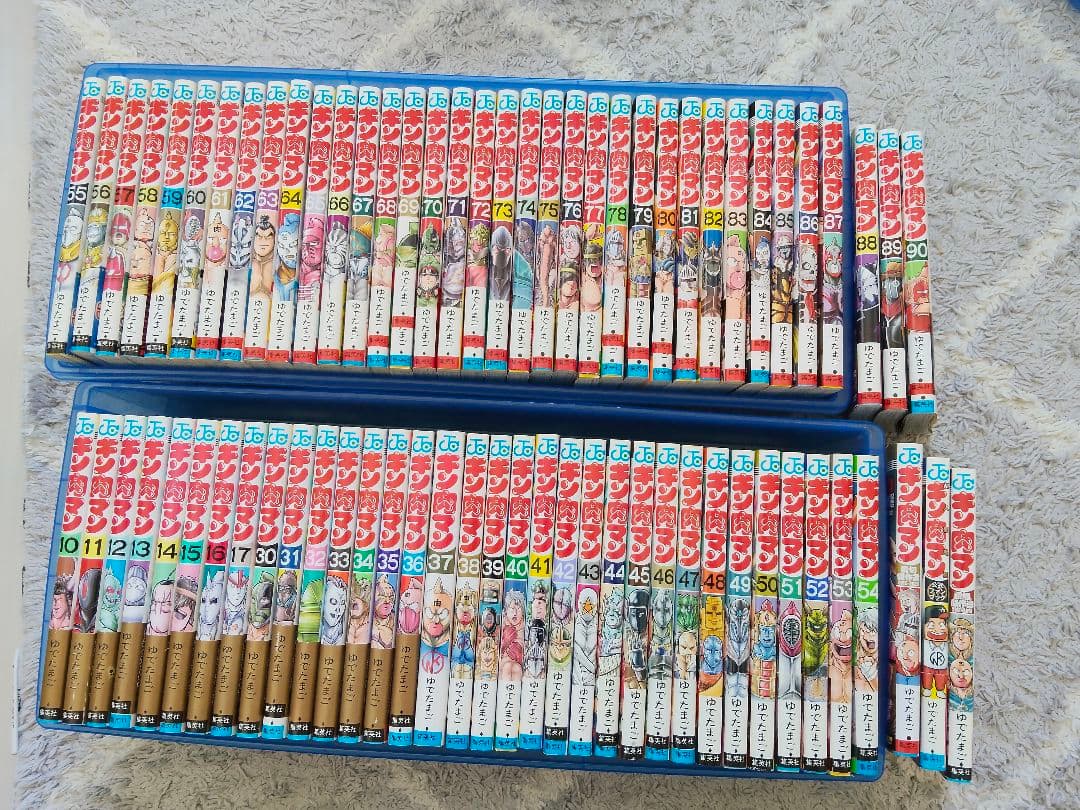 キン肉マン 10〜17巻、30～90巻＋読切傑作選2冊+超人閻魔帳