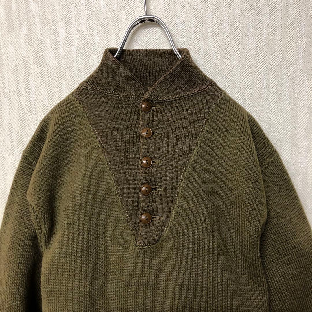 アキ 40's Vintage US ARMY Jeep Sweater