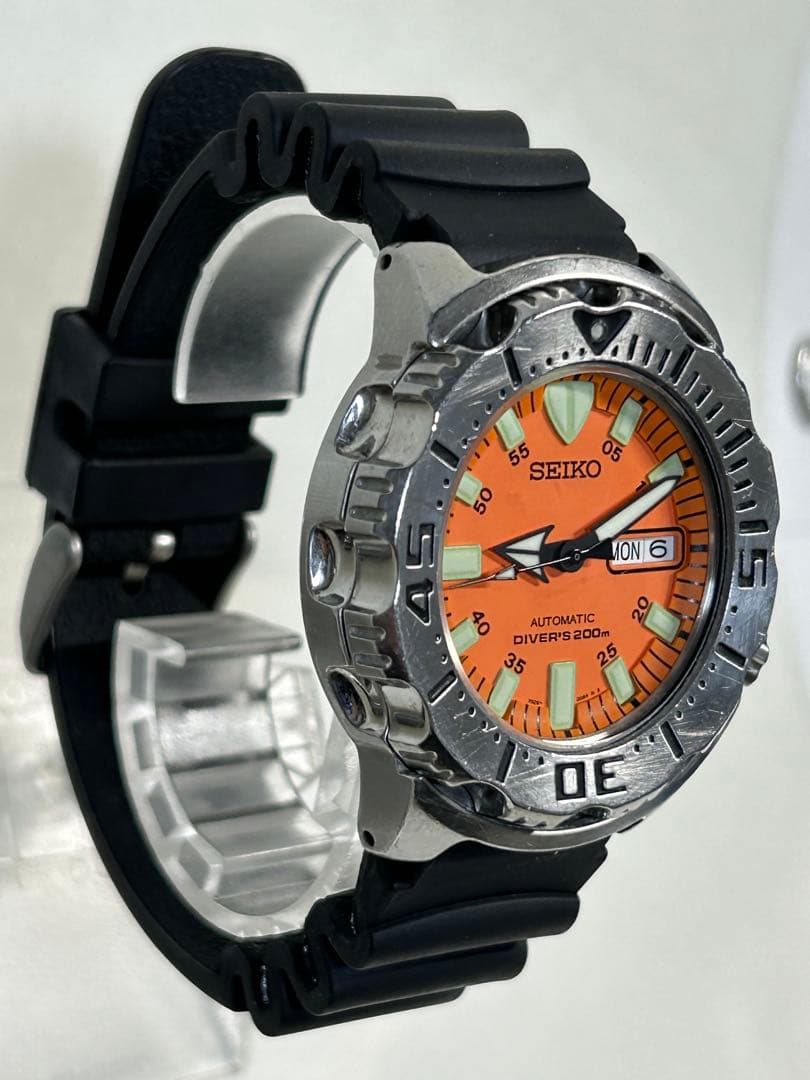完動 SEIKO ダイバー オレンジモンスター 7S26-0350 SKX779