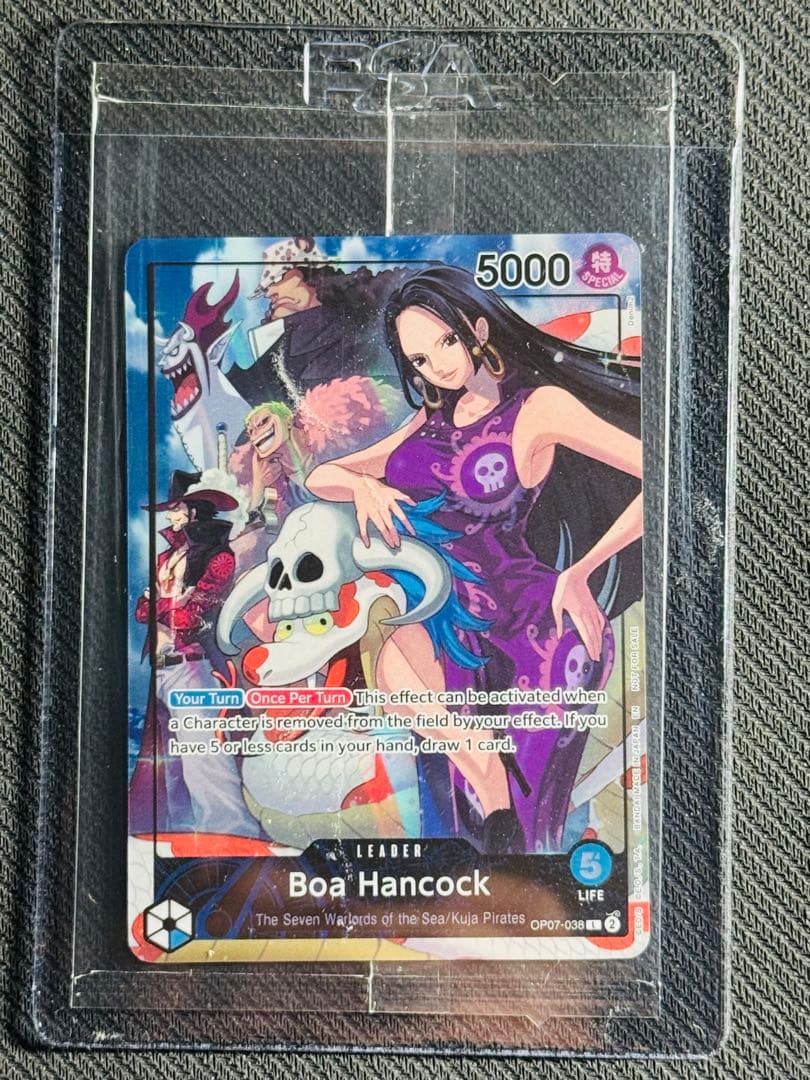 ワンピースカード　PSAマガジンプロモ　2枚セット　シャンクス　ボア・ハンコック
