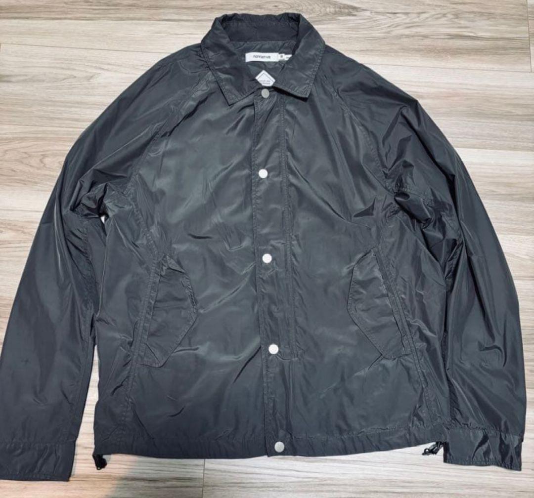 ジャケット・アウター nonnative COACH JACKET NYLON TAFFETA ORD
