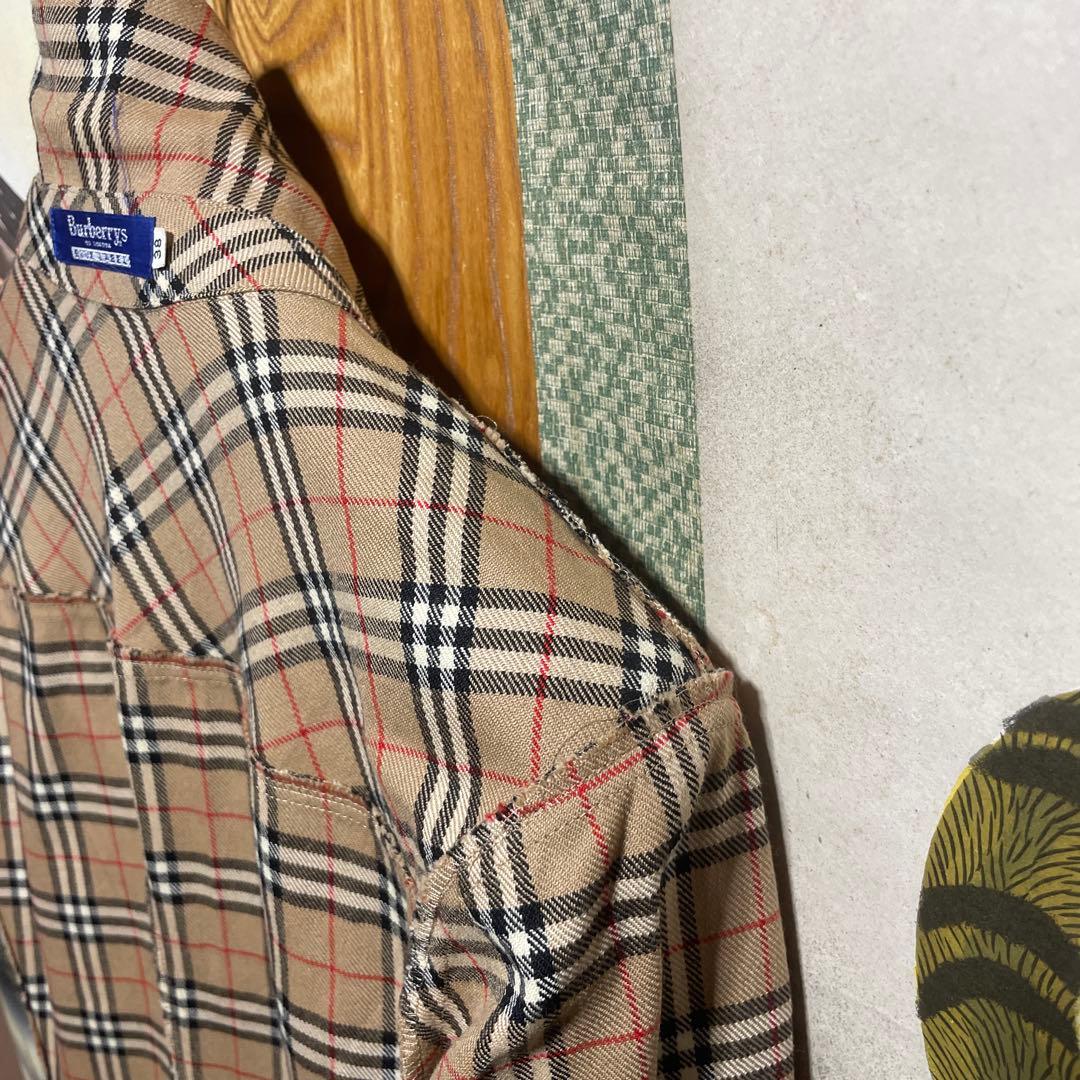 BURBERRY バーバリー　ミニワンピース　ワンピース　長袖シャツ　 M