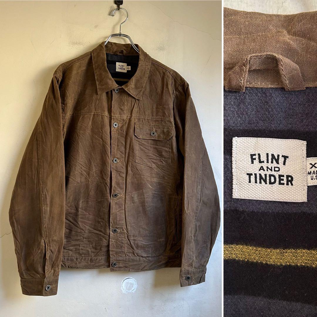 USA製 FLINT AND TINDER 1st オイルドコットン ジャケット