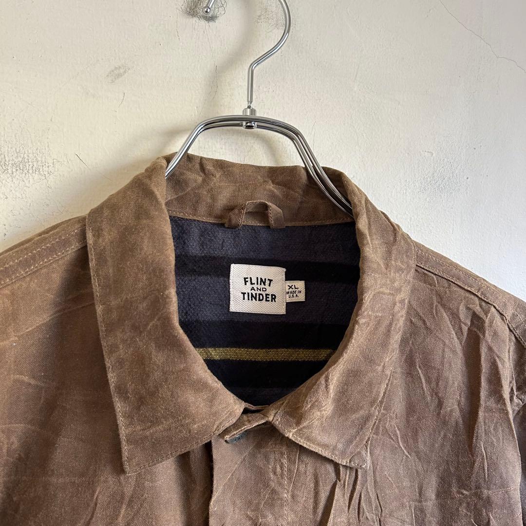 USA製 FLINT AND TINDER 1st オイルドコットン ジャケット