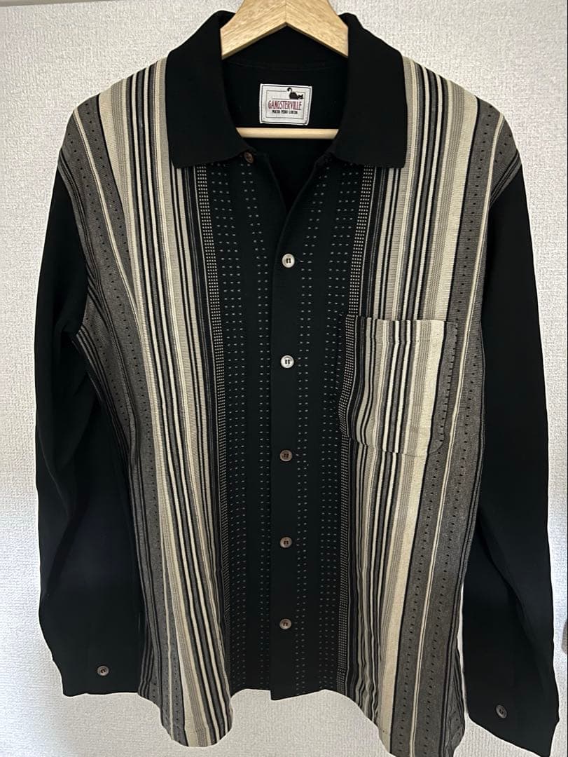 GANGSTER VILLE boulevard ニット　シャツ 未使用品