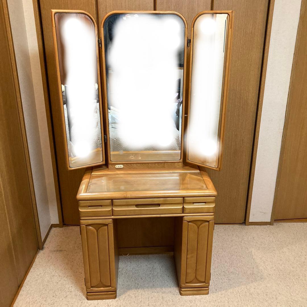 三面鏡　ドレッサー　鏡台