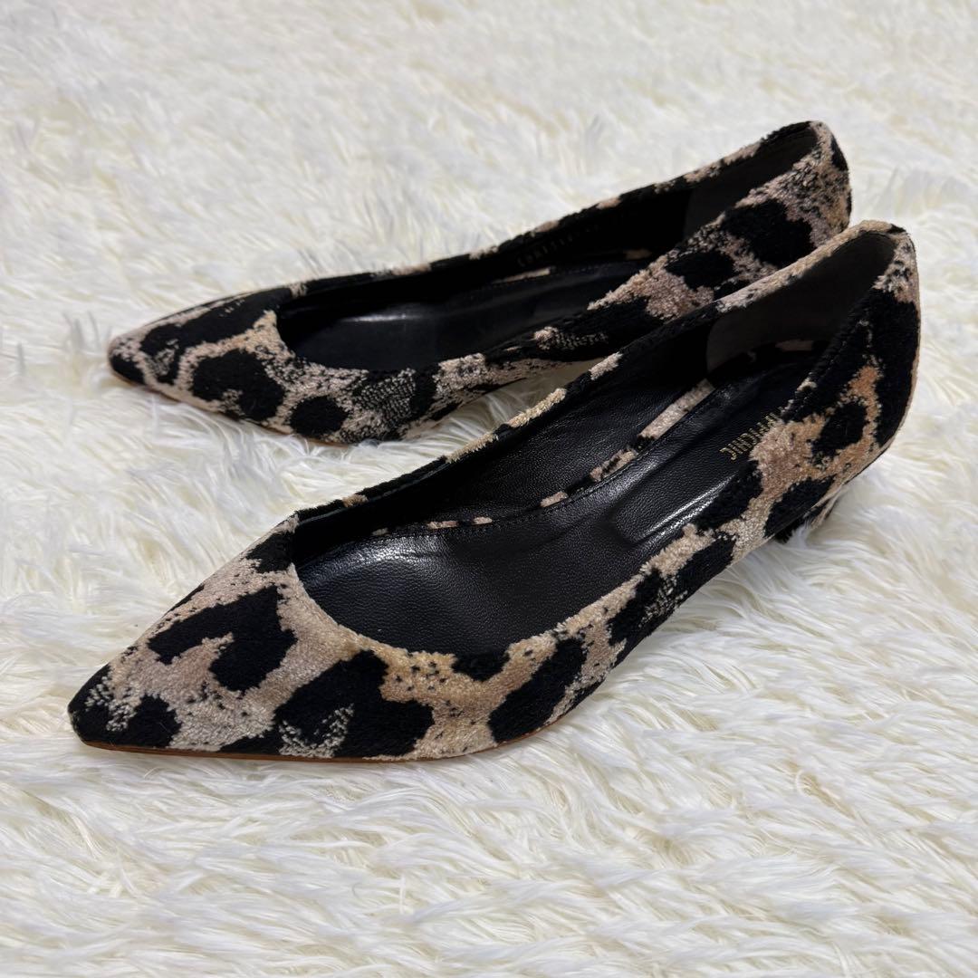 PIPPICHIC ピッピシック レオパードCHRISTELパンプス 37ハーフ