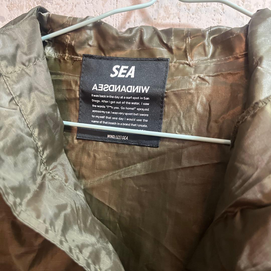 MRU2 サマご依頼❗️WINDANDSEA フード付き撥水ナイロンジャケット
