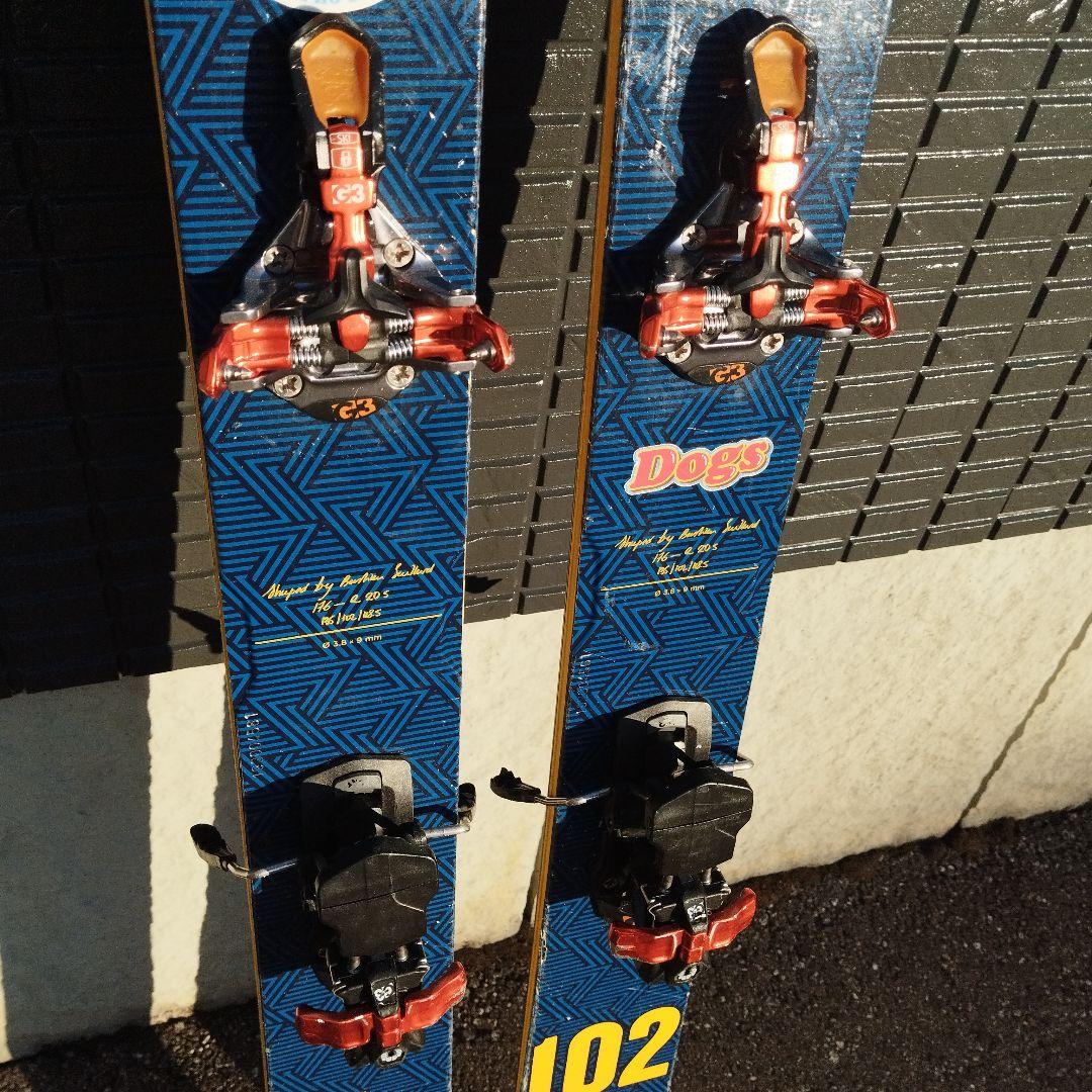 みんみんです ZAG UBAC × G3 ion12 × G3スキーシール